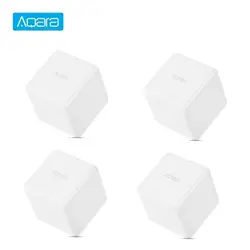 Aqara магический куб контроллер Zigbee версия управляется шестью действия для устройство «умный дом» работает с приложением Mijia Home