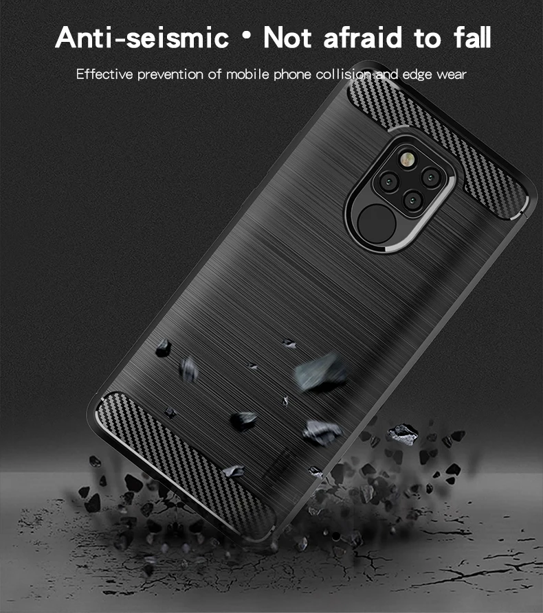 Чехол для телефона Mofi Для huawei mate 20X из углеродного волокна, Мягкий ТПУ силиконовый матовый Противоскользящий чехол для huawei mate 20 X, чехол для телефона