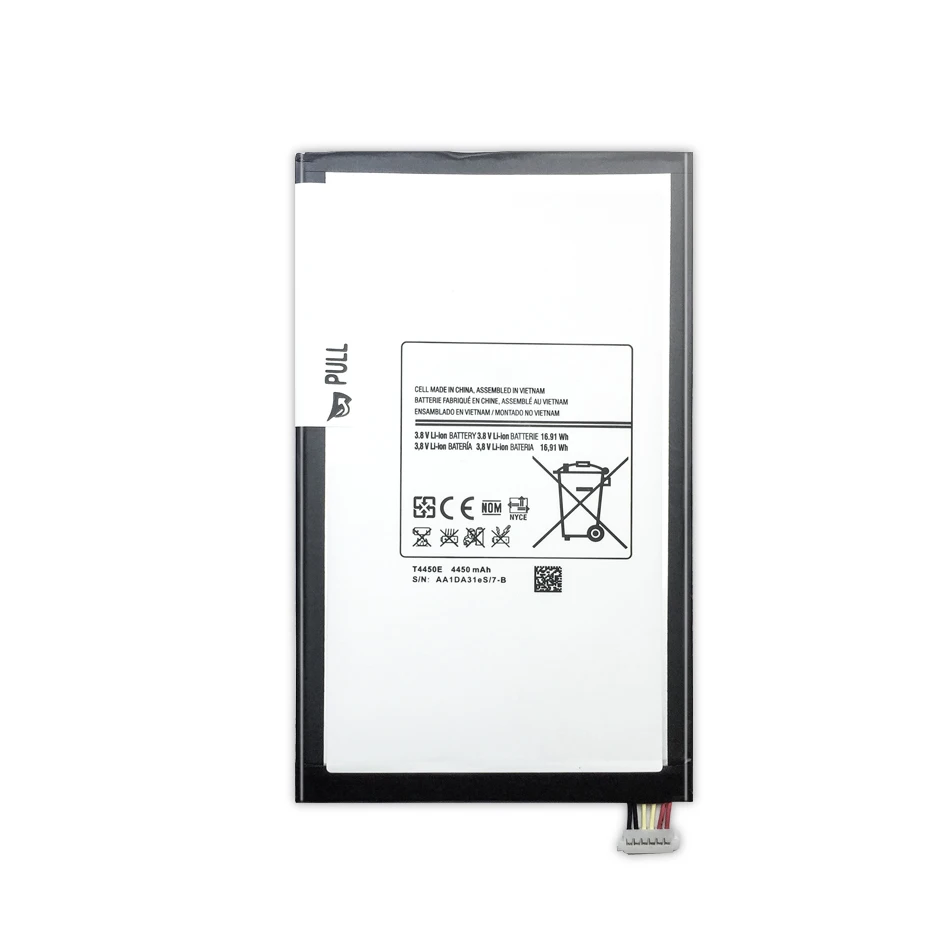 Планшет Батарея T4450E для Samsung Galaxy Tab 3 8,0 SM T310 T311 4450 мА-ч