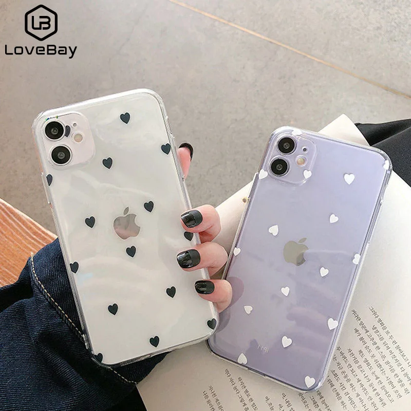 Чехол Lovebay для телефона iPhone 11 6 6s 7 8 Plus X XR 11Pro XS Max милый мультяшный волнистый