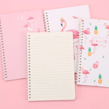 

120 Pages A5 Spiral Book Coil Notebook Students Cute And Creative Fresh And Fresh Paper Journal Diary School Supplies Stationery