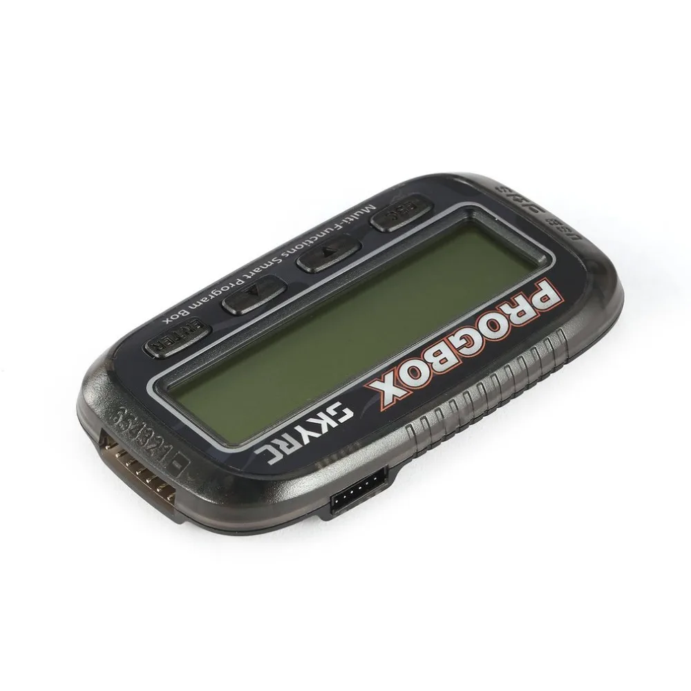 SKYRCPROGBOX программа коробка для RC модель ESC установка сервопривод двигатель KV/RPM тестер Lipo батарея мониторы SK-300046 шесть в одном