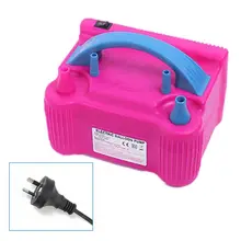 Электрический воздушный насос с двойным соплом, электрические воздушные шары, вечерние