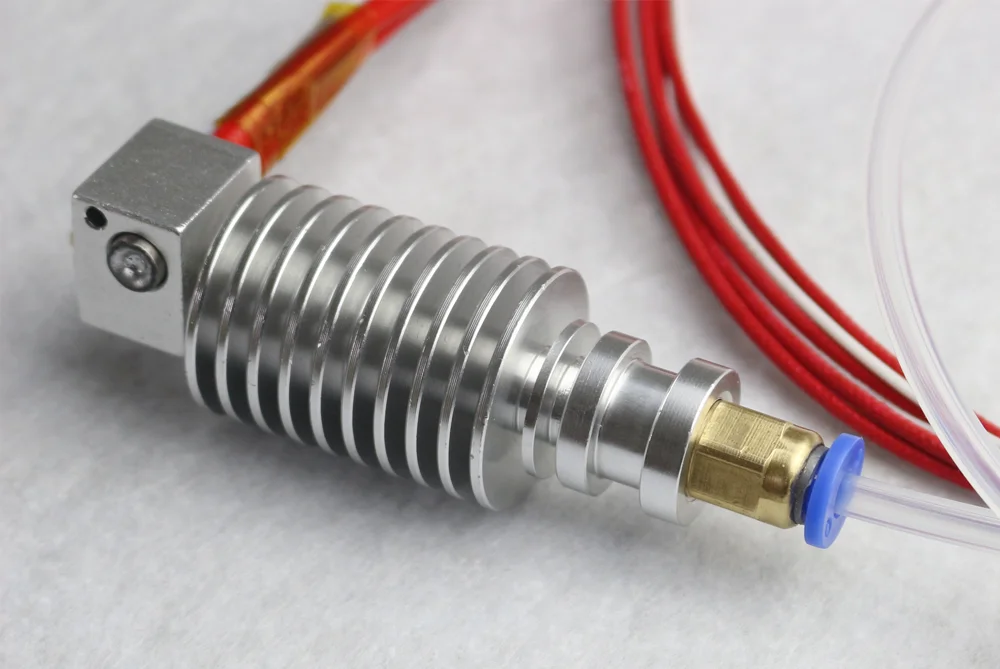 3d печатающая головка экструдер на большие расстояния j-головка Hotend сопло 0,4 мм диаметр подачи на входе 1,75 нить латунная насадка
