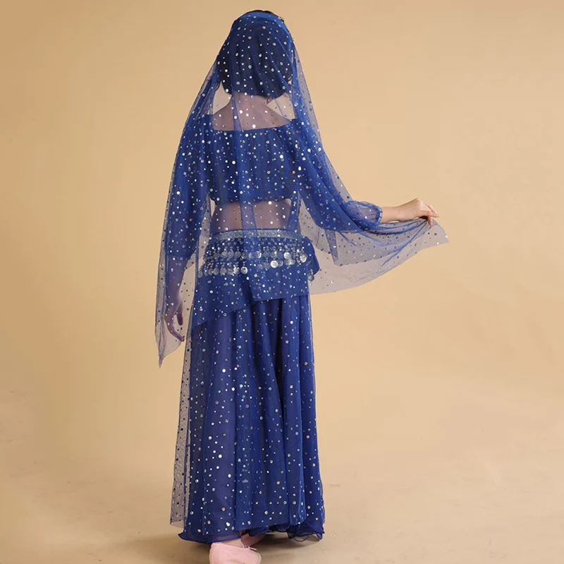 Детский костюм для танца живота индийский танцевальный Болливуда девочек