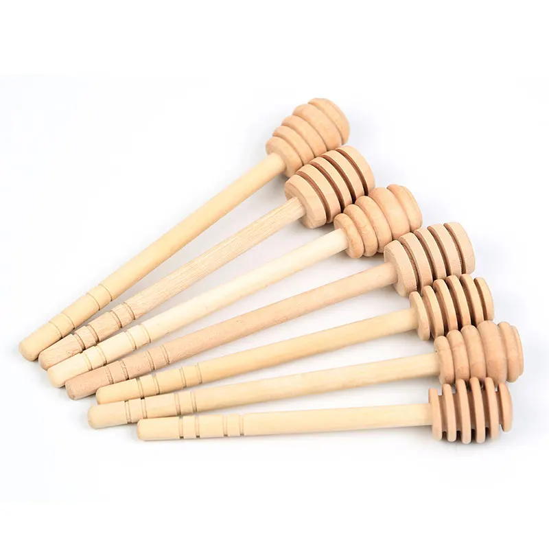 Высокое качество мед перемешивание Ba мини деревянная медовая палочка поставка