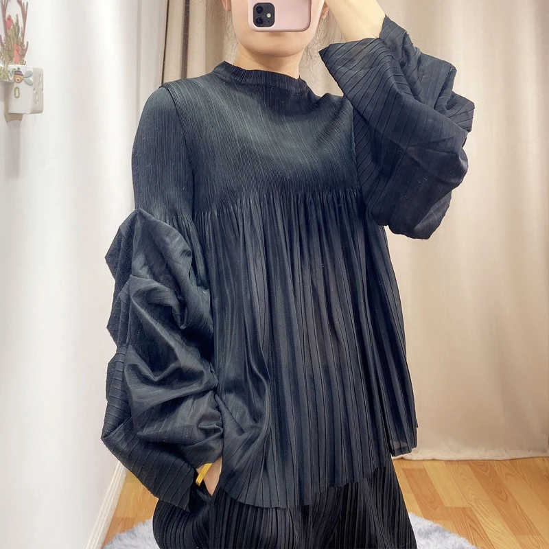 LANMREM 2020 New Fashion Pleated Irregular