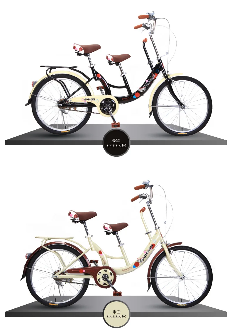 Бренд 22 дюймов алюминиевый графит для колес сталь мать и дети двойное сиденье 7 Скорость женский велосипед город леди bicicleta велосипед