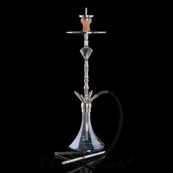 

2019 New Creative Designer New Hookah Stainless Steel Shisha Cool Shaped Narguile Completo Tongs Tray Hookah Flavour