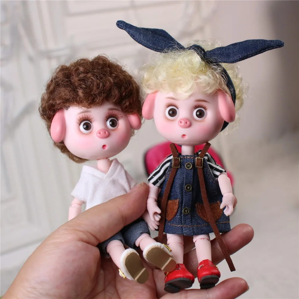 Dream Fairy 1/12 BJD кукла DODO Pigies игрушка кукла с волосами одежда обувь 14 см мини кукла шарнир тела ob11 милый детский подарок