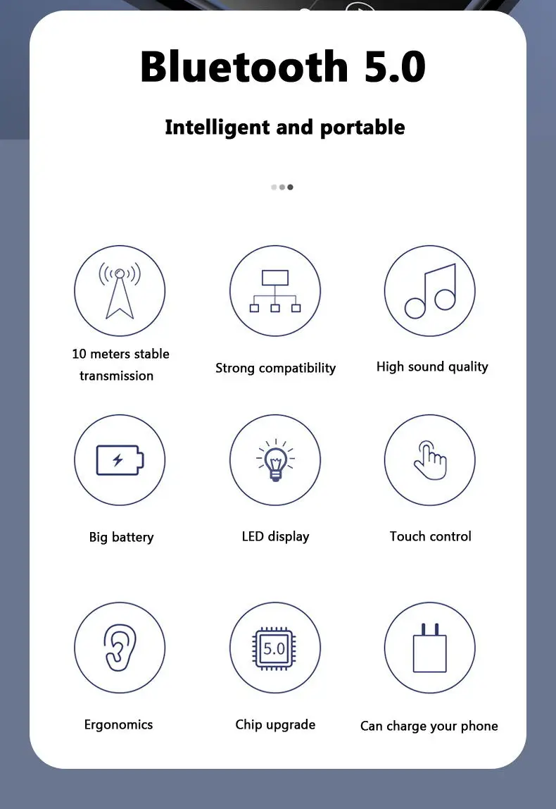 Новинка, Bluetooth гарнитура 5,0 M6S TWS IOS Android, беспроводные Спортивные Bluetooth наушники, водонепроницаемые наушники, свободные руки, наушники fon