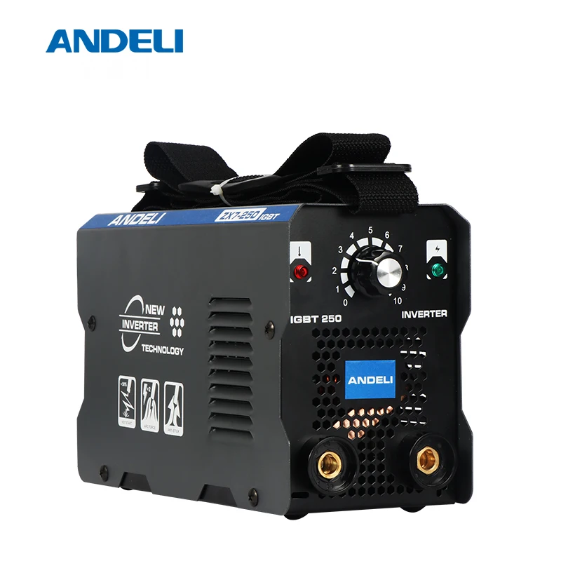 ANDELI однофазный портативный дуговой небольшой сварочный аппарат IGBT инвертор DC mma сварочный аппарат для работы сварочные работы
