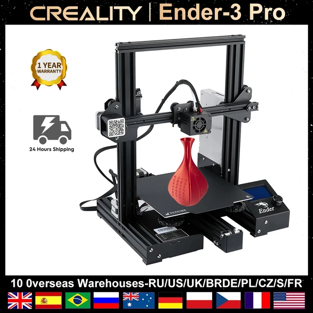 CREALITY Ender-3 Pro 3D Printer Upgrade Kit Removable Magnetic Build Plate  Resume Power Failure Printing High Quality Extruder - AliExpress