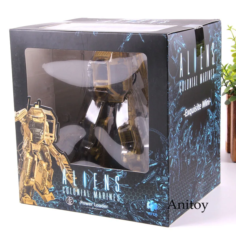 Aliens: Colonial Marines Горячая игра фигурка power Loader Aliens Game 1/18 фигурка ПВХ Коллекционная модель игрушки - Цвет: with colorful box