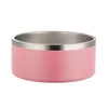New 32oz 64oz Dog Bowl Double Wall Non-Slip Stainless Steel Pet Dog Food Feeder Water Bowl for Medium Large Pets 6