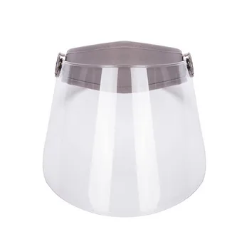 

Adjustable Transparent Face Cover Anti Spitting Full Face Shield Clear Flip-up Visor Glasses Eye Protect Dustproof Helmet Safety