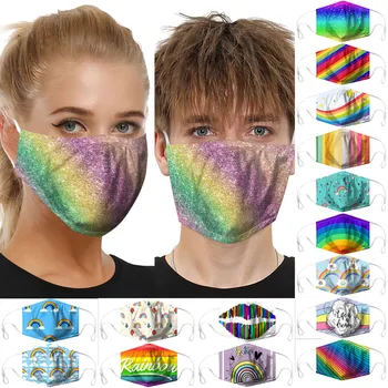 

In Stock 1pc Dustproof Windproof Foggy Haze -spitting Protective Protective 3 Layers Dustproof Facial Protective Toiletry Kits