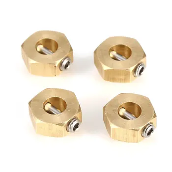 

4pcs 12mm Hex Coupler Tyre Extended 5mm Adapter for Traxxas TXR4 Rc4wd RC Crawler Monster Car Spare Parts Accessories