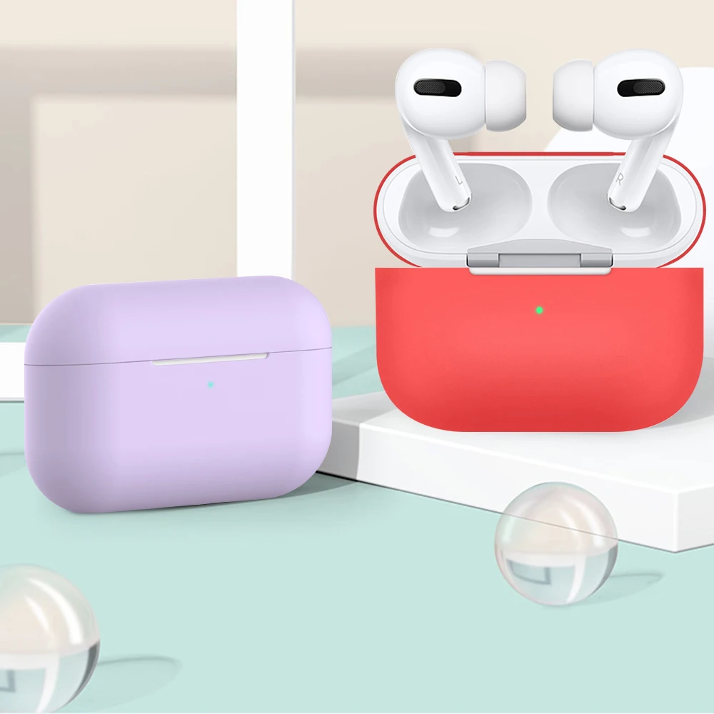 Bluetooth беспроводной Чехол для наушников для Apple AirPods Pro силиконовый чехол для наушников Защитный чехол для Airpods Pro