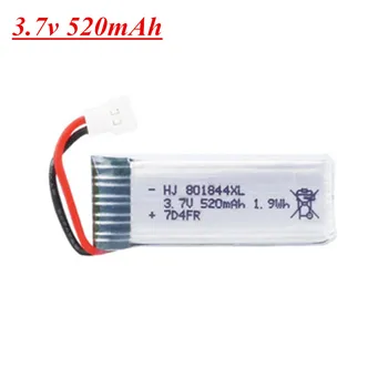 

for Hubsan H107P 801844 3.7V 520mAh 25c 1.9Wh Battery for H107P RC Camera Drone Spare Parts 1pcs to 10pcs