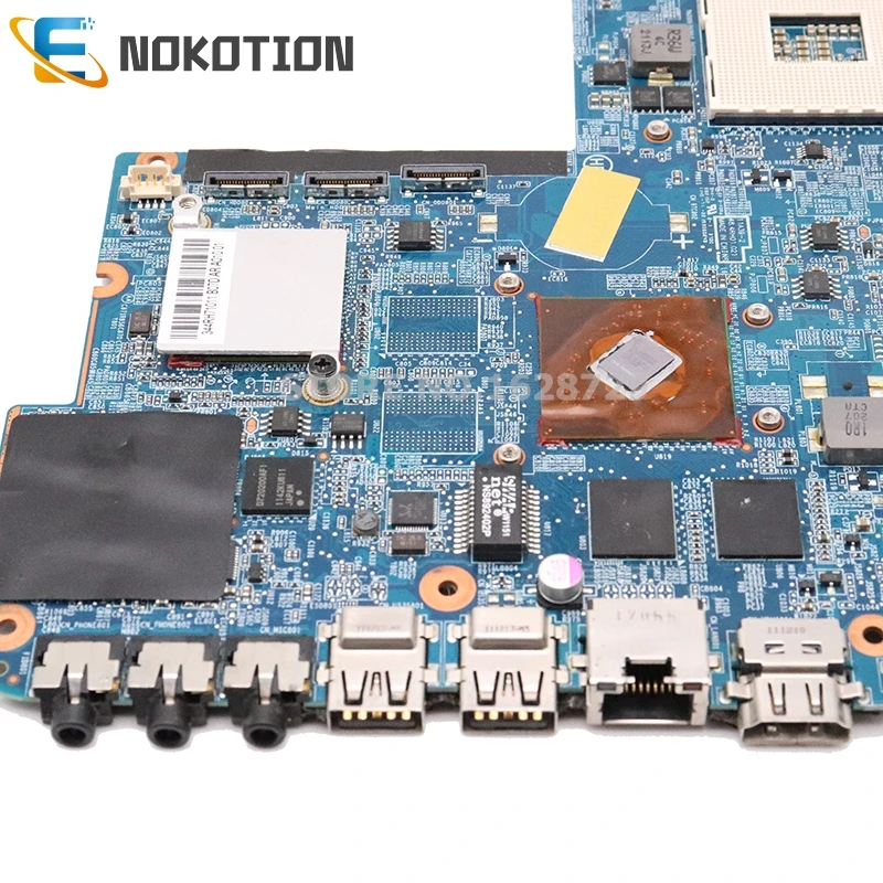 NOKOTION 665987-001 for HP Pavilion DV7-6000 series Laptop motherboard HM65 DDR3 HD7400M gpu full test