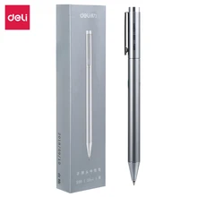 

Deli S99 Metal Pen 0.5mm Signature Pen Black ink Stationery Gel Pen Gel Pens Personal Office Accessories Gel Ball Pen