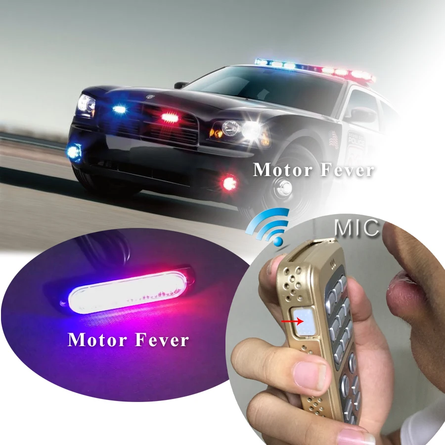 Автомобильный звуковой сигнал 12 В 400 Вт Электрический динамик полицейская сирена