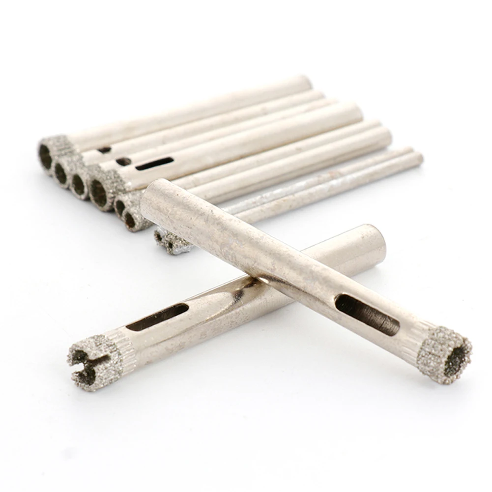 10PCS 3-7MM Diamond Hole Saw Drill Bit SetTile Ceramic Glass Porcelain Marble Hole Saw Drill