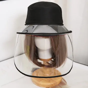 

Unisex Anti-spitting Protective Hat Dustproof Cover Fishermen Removable Cap Hat Fisherman Cap Basic Protection Windshield Hat