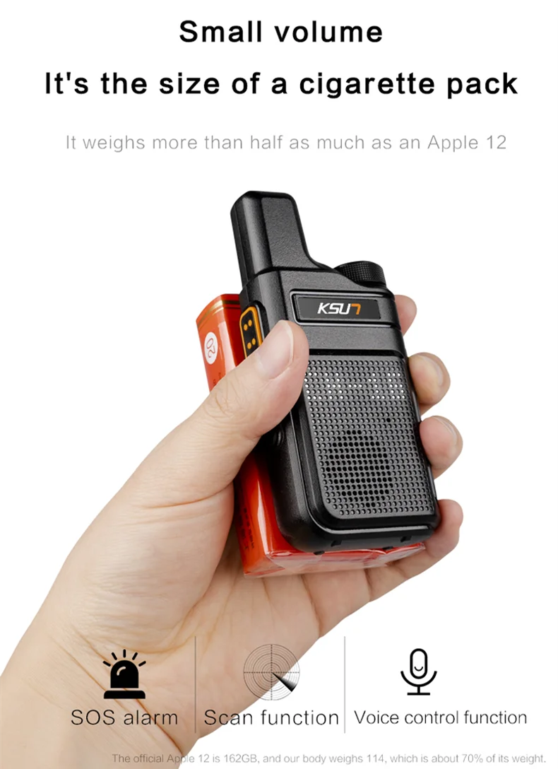 Ruyage Q2 Mini Micro Walkie Talkie PMR 446 Professional Portable Two Way  Radio Transceiver For Communication From Blucher, $20.96