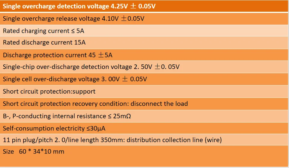 7S 24V 10S 36V 13 V 48V 14S 52V литий-ионная Lipo ионная плата для защиты аккумулятора, зарядный общий порт 15A ebike BMS PCM Packs motor