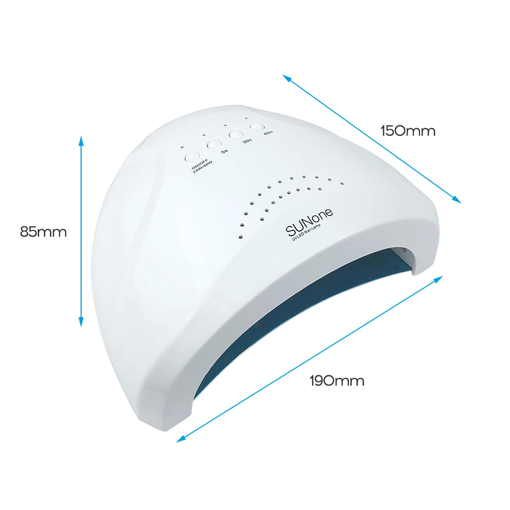 New 48W UV Lamp L-E-D Lamp Smart Polish Sensor Light for Nails Four Colors Nail Dryer Art Tools