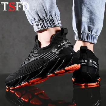 

Mesh Shoes Sport Shoe Man Sneakers Breathable Men Running Shoes Blade Black Sports Shoes Plus Size Jogging Shoe Summer Shoes C13