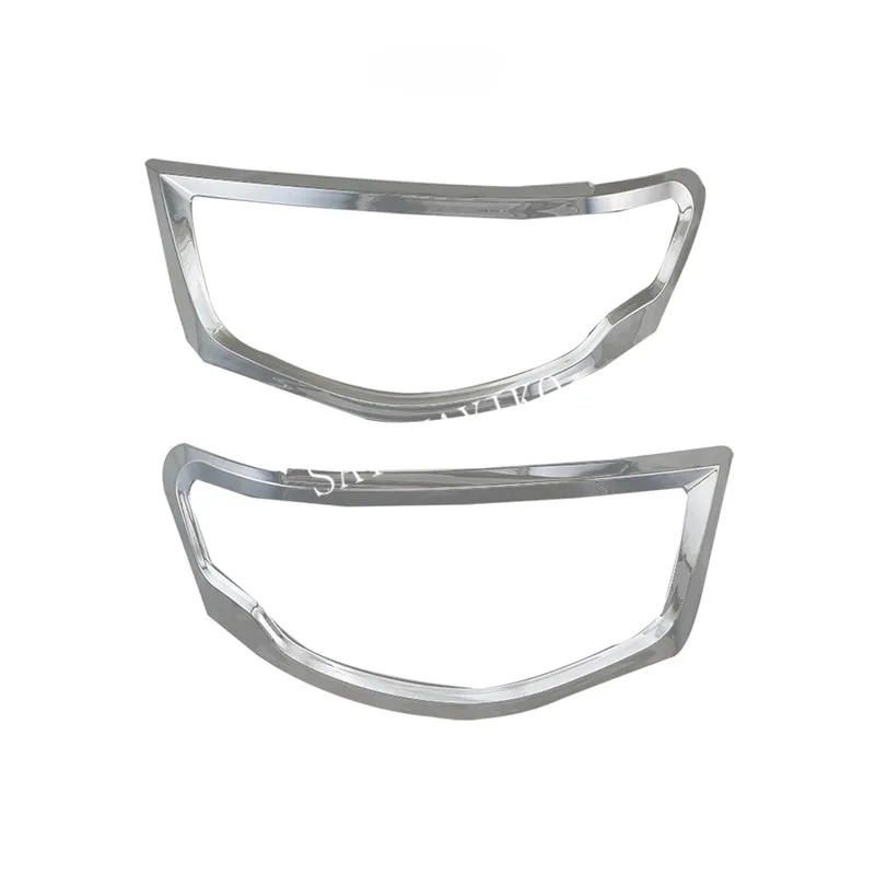 

2PCS Chromium Styling Head lamp shade Cover FOR Mitsubishi Triton L200 2005-2011 Car Styling