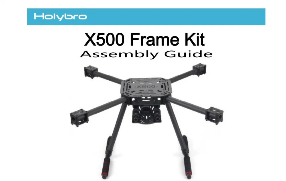 Набор для мультикоптера Holybro X500 из углеродного волокна RC FPV Quadcopter