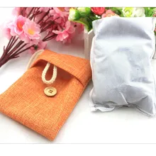 1 шт. сумка автомобиля бамбуковый уголь активированный уголь освежитель воздуха Запах Дезодорант случайный цвет бамбуковый уголь сумки часть@ 30