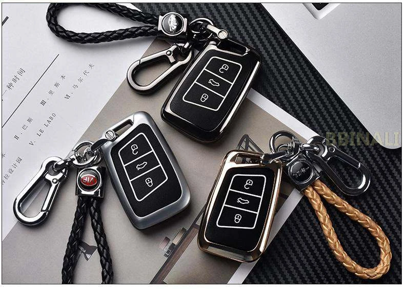 For Volkswagen magotan b8 PASSAT CC High-end car key bag personality creative fashion car key case car decoration accessories