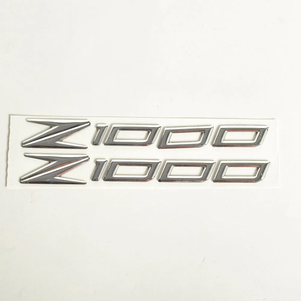 Хром Мотоцикл эмблема значок наклейка 3D танк колеса логотип Чехол для KAWASAKI Z1000 стикер