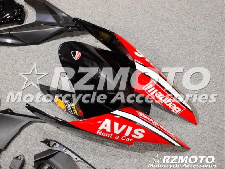 Литье под давлением ABS Обтекатели подходит для DUCATI 959 1299 Panigale 15 16 17 18 пользовательский номер 7 Прохладный