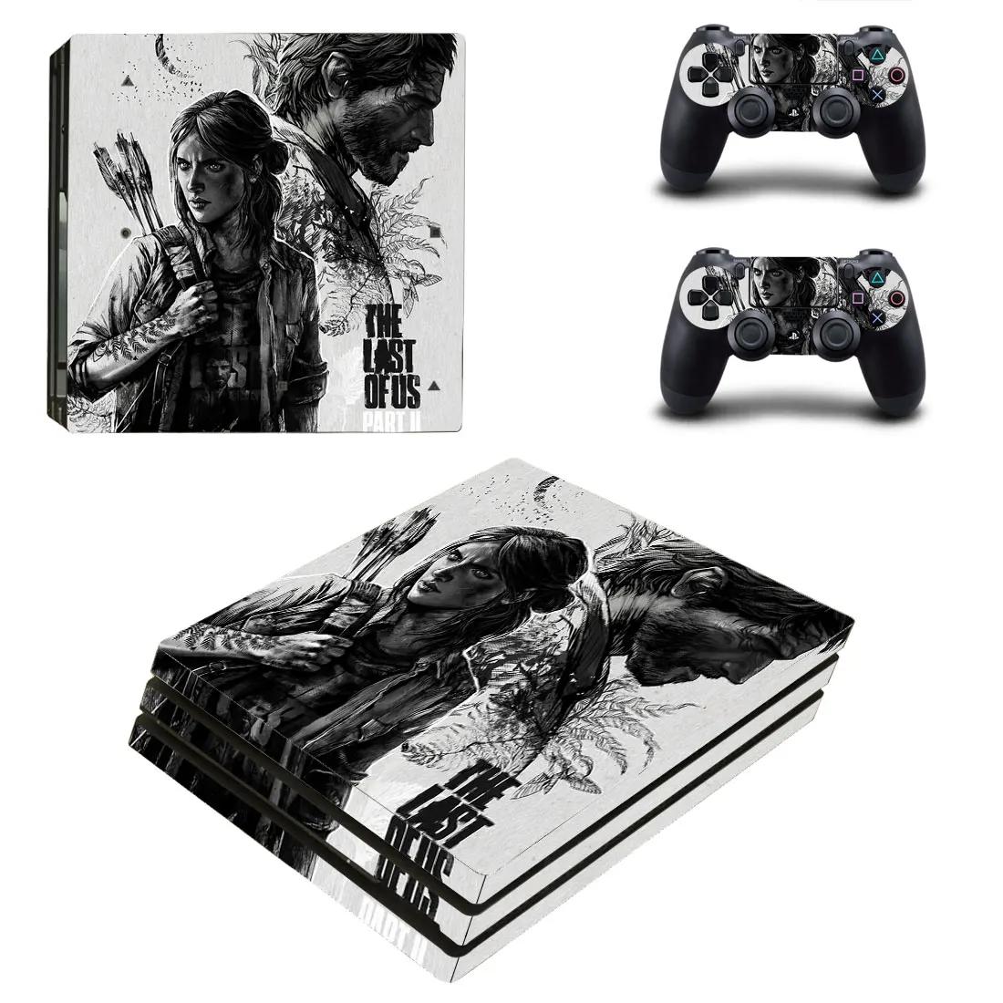 The Last of Us Part 2 PS4 Pro Stickers Play station 4 Skin Sticker Decals For PlayStation 4 PS4 Pro Console& Controller Skins