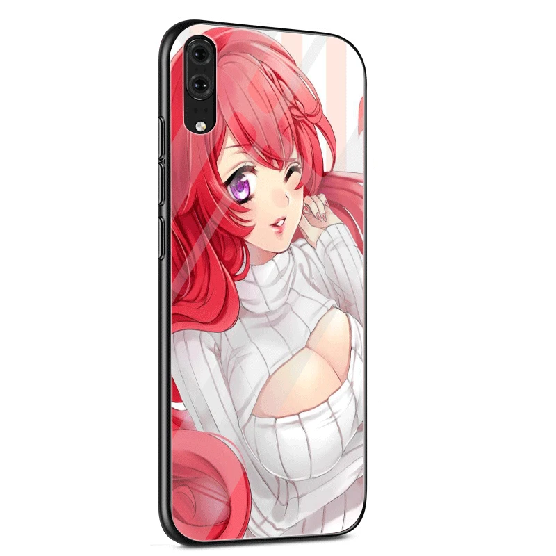 Чехол для телефона стекло для huawei P30 P20 P10 Honor 10 8X Y6 Y9 mate 20 Lite Pro P Smart Cover Shibuya Tomochika Uta No Purinsu Sama