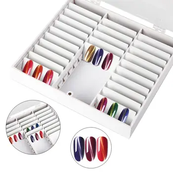 

Nail Display Box Nail Gel Polish Color Display Box Nail Polish Holder Gel Polish Nail Display Case Box Nail Art Accessories