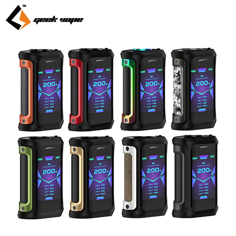 

Original Geekvape Aegis X Mod 200W TC Vape Mod New 2.0AS chipset waterproof Box MOD fit Cerberus Subohm/Aero Mesh Tank Vaporizer