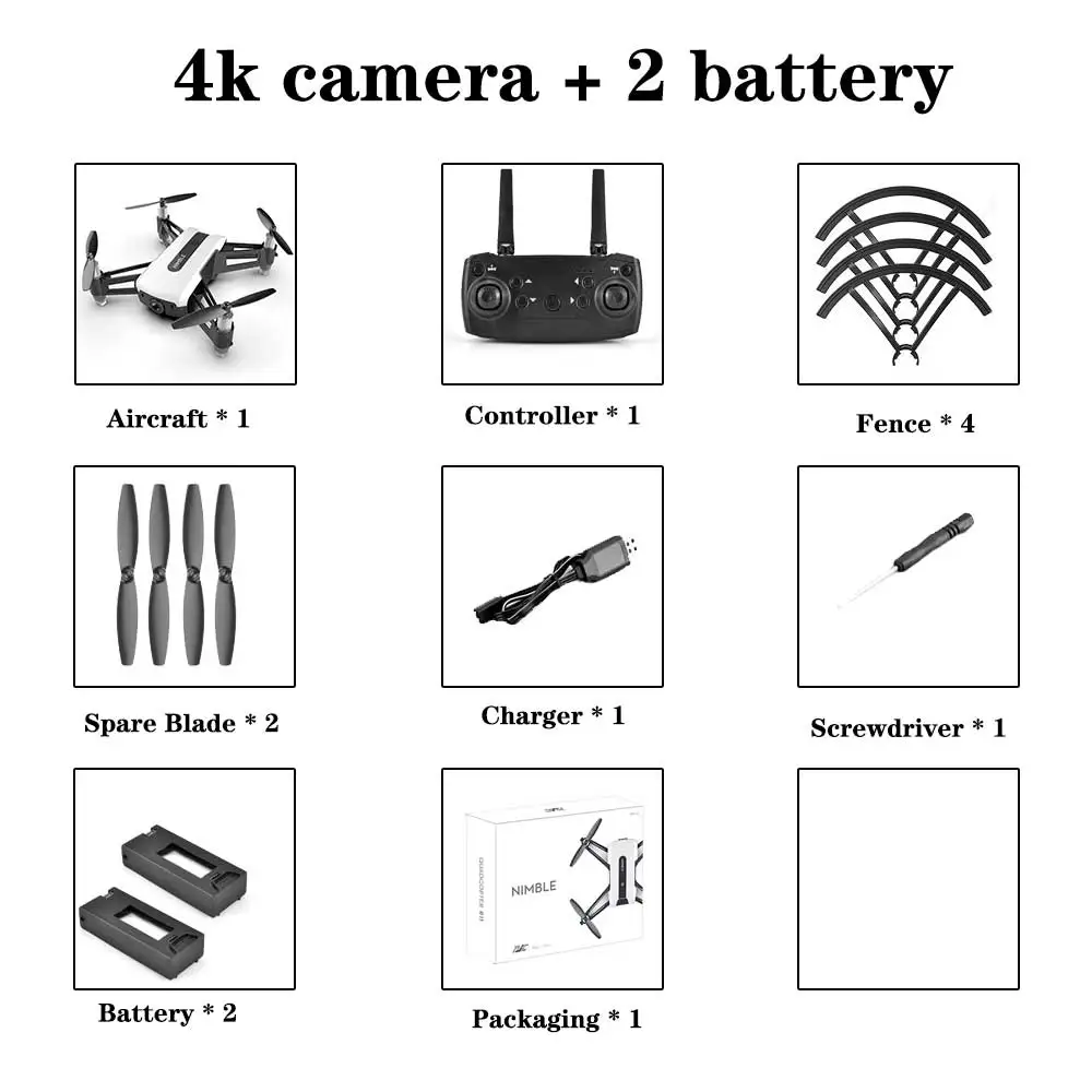 4k 2 battery SHAREFUNBAY R11 Дрон 4k HD широкоугольная камера 1080P wifi FVP Дрон с удерживанием высоты видео запись жестов фото Дрон с камерой квадрокоптер с камерой аккумулятор квадрокоптер с камерой профессиона квадрокоптер - Цвет: 4k 2 battery