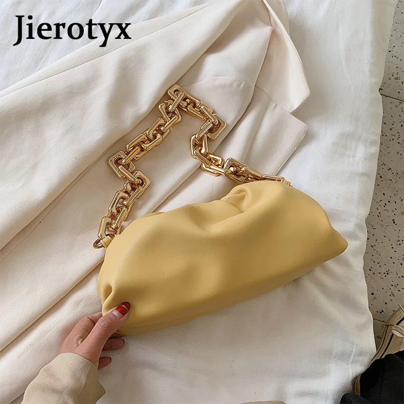 JIEROTYX Дизайнерская кожаная сумка через плечо для женщин новая модная Изысканная