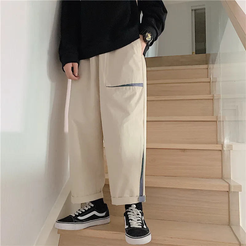 

Autumn Easy Nine Part Work Clothes Leisure Time Pants A473-h10-p48