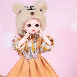Figurine articulée Super mignonne pour fille, costume Animal, princesse, corps mobile, avec vêtements, jouet, cadeau, 1/6 BJD, 30CM, C1638 