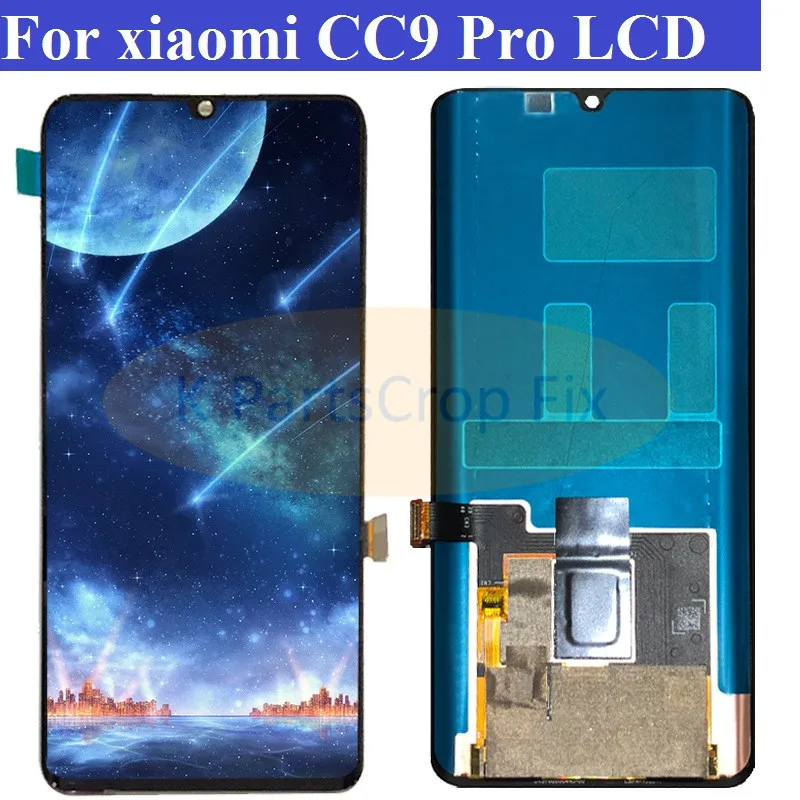 

Original LCD for Xiaomi Mi CC9 Pro CC9Pro LCD Display for Xiaomi M1910F4E Touch Screen Digitizer Screen Assembly for mi note 10
