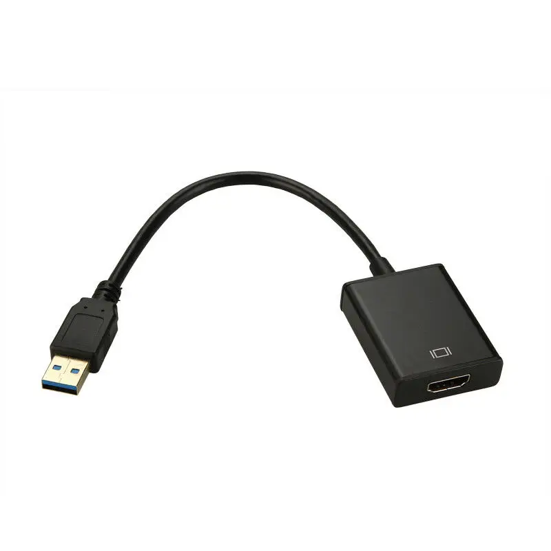 USB 3,0 к HDMI аудио видео адаптер конвертер кабель для Windows 7/8/10 шт. 1080P