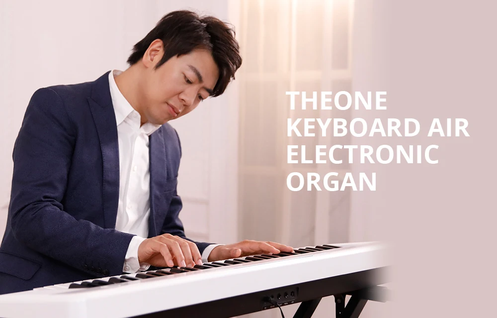 TheONE клавиатура Air 61 Ключ ультра-тонкий и портативный электронный орган Bluetooth подключение